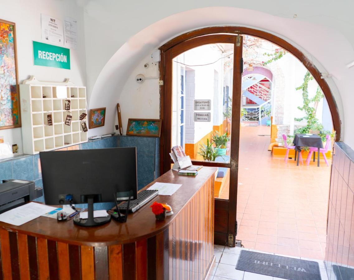 Hostal Zeballos Tarija Bagian luar foto