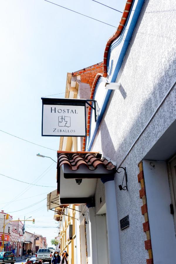 Hostal Zeballos Tarija Bagian luar foto